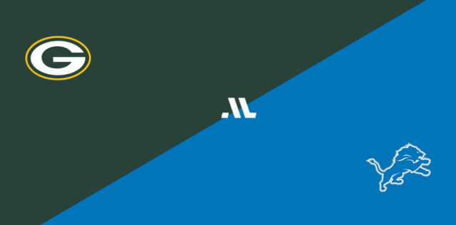 Green Bay Packers vs Detroit Lions